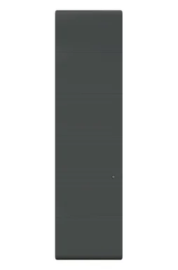 Radiateur électrique connecté DSC 1500 W NOIROT Radiasoft vertical gris
