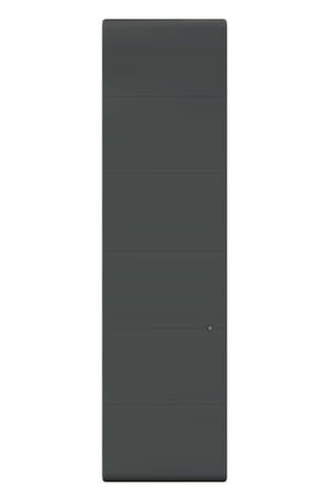 Radiateur électrique connecté DSC 1500 W NOIROT Radiasoft vertical gris