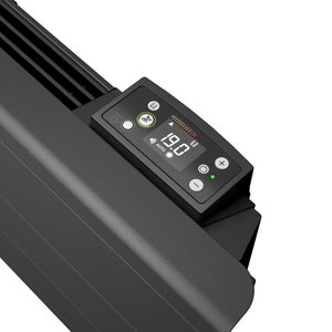 Radiateur électrique connecté DSC 1500 W NOIROT Radiasoft vertical gris