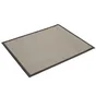 Tapis noir rectangulaire, l.100 x L.120 cm Diam.0