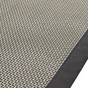 Tapis noir rectangulaire, l.100 x L.120 cm Diam.0