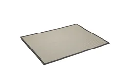 Tapis rectangulaire extérieur, l.120 x L.150 cm, noir