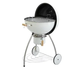 Barbecue charbon de bois NATERIAL ø 55 Phoenix Beta 2 blanc