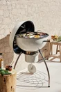 Barbecue charbon de bois NATERIAL ø 55 Phoenix Beta 2 blanc