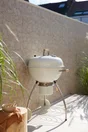 Barbecue charbon de bois NATERIAL ø 55 Phoenix Beta 2 blanc