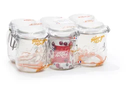 Lot de 6 bocaux LE PARFAIT super 0,75L