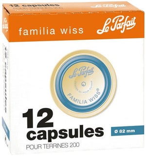Sachet de 12 capsules de bouteille, FAMILIA WISS