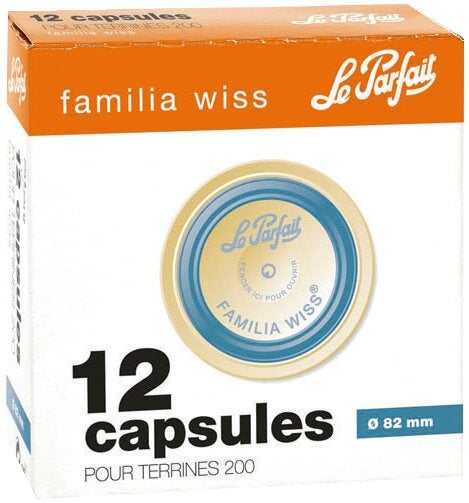 Sachet de 12 capsules de bouteille, FAMILIA WISS