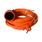 Rallonge électrique de jardin sans terre HO5VVF, orange, 20 m, Lexman
