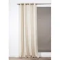 Rideau tamisant, Alan, beige H.260 x l.140 cm