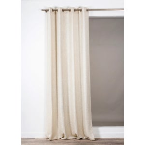Rideau tamisant, Alan, beige H.260 x l.140 cm