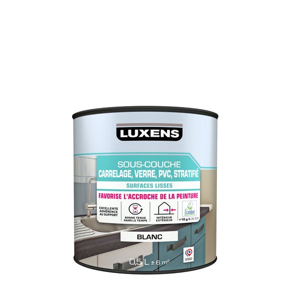 Sous-couche carrelage, verre, pvc et stratifié, LUXENS, 0.5 litre