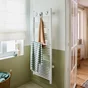 Sèche-serviettes électrique soufflant Marapi tactile, SAUTER, 1750W vertical blanc
