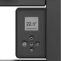 Sèche-serviettes électrique MARAPI TACTILE SAUTER 750W anthracite