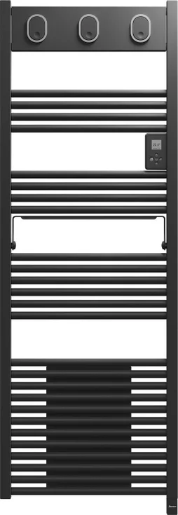 Sèche-serviettes électrique soufflant MARAPI TACTILE SAUTER 1750W anthracite