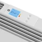 Radiateur connecté à inertie pierre Gyali tactile, SAUTER, 1000 W horizontal blanc