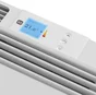 Radiateur connecté à inertie pierre Gyali tactile, SAUTER, 1500 W horizontal blanc