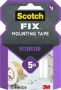 Double Face Miroir 1,5m x 19mm Fix 3M blanc
