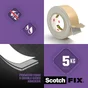 Double Face Miroir 1,5m x 19mm Fix 3M blanc