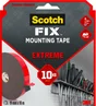 Double Face Extrême 10m x 19mm Fix 3M blanc
