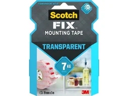 Double face transparent 3m x 19mm Fix 3M transparent