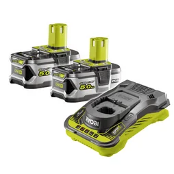 Lot de 2 batteries et 1 chargeur RYOBI Rc18150-250xg