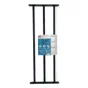 Grille de défense télescopique, AFBAT, 3 barreaux 99 cm à 188 cm, acier peint noir