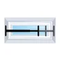 Grille de défense télescopique, AFBAT, 1 barreau 30 cm à 55 cm, acier peint noir