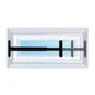 Grille de défense télescopique, AFBAT, 1 barreau 55 cm à 103 cm, acier peint noir