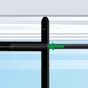 Tube diam.12 mm pour grille défense télescopique, AFBAT, L 1.03 m, acier peint noir