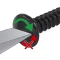 Boîtes de 10 vis indévissables + chevilles diam.8 mm x 60 mm AFBAT noir