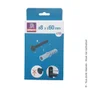 Boîtes de 10 vis indévissables + chevilles diam.8 mm x 60 mm AFBAT noir