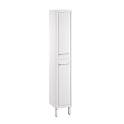 Colonne 2 pieds l.30 x H.187.5 x P.35 cm blanc Charm