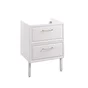 Meuble sous-vasque 2t l.60 x H.57 x P.48.1 cm blanc Charm