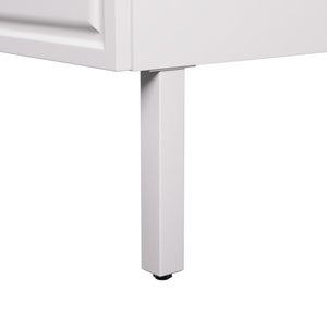 Meuble sous-vasque 2t l.60 x H.57 x P.48.1 cm blanc Charm