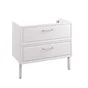 Meuble sous-vasque 2t l.90 x H.57 x P.48.1 cm blanc Charm