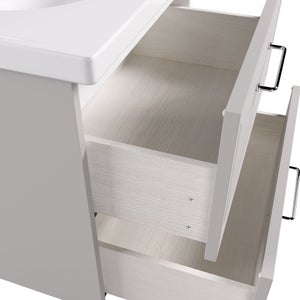 Rallonge pour meuble sous-vasque 2t l.60 x H.82.2 x P.48.1 cm gris Charm