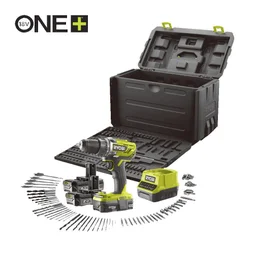 Perceuse sans fil RYOBI 18 V 2 Ah, 2 batteries 18DD3-220X