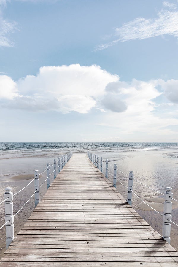 Plexiglass imprimé Wooden Bridge, CEANOTHE 65 x 97 cm