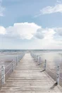 Plexiglass imprimé Wooden Bridge, CEANOTHE 65 x 97 cm