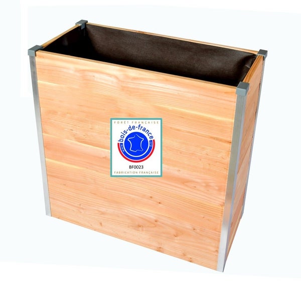 Carre potager MON PETIT POTAGER naturel L.  75 x L.  35 x H. 80 cm