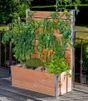 Carre potager MON PETIT POTAGER naturel L.  75 x L.  35 x H. 136 cm