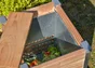 Carre potager MON PETIT POTAGER naturel L.  100 x L.  95 x H. 54 cm