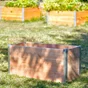 Carre potager MON PETIT POTAGER naturel L.  75 x L.  5 x  H.36 cm