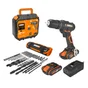 Perçeuse, WORX 20 V 2 Ah, 2 batteries