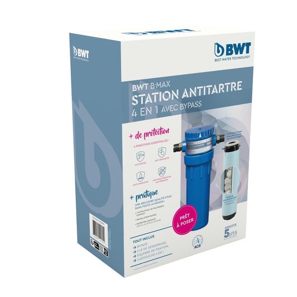 Station de traitement de l'eau bactéricide BWT