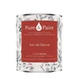 Peinture soir de sienne mur, plafond et boiserie , PURE  PAINT velours 2.5 l