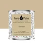 Peinture sarrasin mur, plafond et boiserie , PURE  PAINT velours 0.5 l