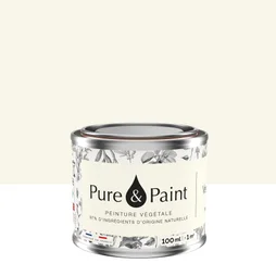 Testeur peinture vert jasmin velours , PURE  PAINT 100 ml