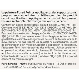 Testeur peinture amazonie velours , PURE  PAINT 100 ml